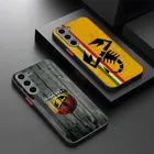 ABARTH Italia Custodia per telefono per auto opaca trasparente per Samsung S21 S22 FE S23 S24 Plus S25 Ultra Cover posteriore