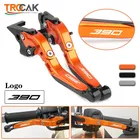2024 390 moto CNC leviers d'embrayage de frein réglables pour KTM DUKE 390 DUKE390 Adventure 2019-2024 levier d'embrayage de frein pliable