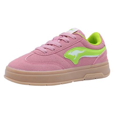 Sneaker KANGAROOS "K-GK Meenie", Gr. 38, rose, lime, Synthetik, sportlich, Schuhe Image