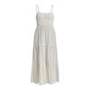 Sommerkleid ROXY "Sunshine Coastline", Damen, Gr. S, US-Größen, beige (egret), 60% Baumwolle, 40% Viskose, Langarm, Kleider