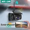 Caméra de recul magnétique sans fil à énergie solaire WiFi, téléphone portable, iPhone Android,