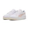 Sneaker PUMA "CARINA STREET LUX CRAFTED FLOWERS", Gr. 41, rosa (puma weiß, rose quartz), Synthetik, sportlich, Schuhe