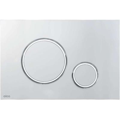 Alca - drain Thin - Flächenbündige Steuerung, Chrom-matt/Chrom-glänzend M772 Image