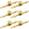 6 Stück Gold Möbelgriff Möbelknopf Türknopf Möbelgriff Küchentürknopf Vintage Möbelgriff Schrank