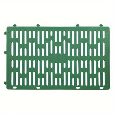 6pcs Plastic Tree Protector Guard Set, Rectangular Adjustable Interlocking Mesh Design, with Cable Ties, Animal and Trimmer Damage Prevention, Multiple Piece Bundles