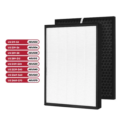 FY1410/30 FY1413/30 real hepa Filter activated carbon filter for Philips Air Purifier AC1214 AC1215
