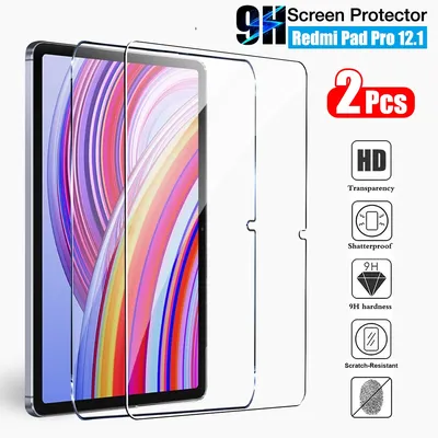2PCS Tempered Glass for Xiaomi Redmi Pad Pro 12.1 inch Screen Protector for redmi pad pro 2024 9H