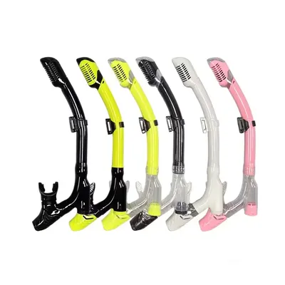 QYQDiving Snorkeling Full dry snorkel Professional swimming snorkel Adult children underwater