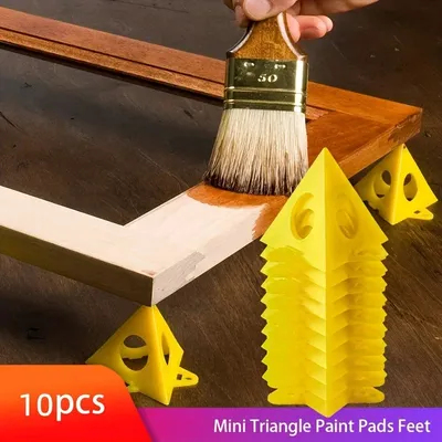 10pcs Painters Pyramid Stands,Door Stands for Painting, Door Painting Stand, Paint Pyramids, Canvas