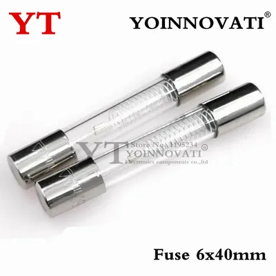 100pcs Microwave Oven High Voltage Fuse 6x40 6*40mm 600ma 750ma 800mA 850ma 900ma 5kV 1A 0.6A 0.65A