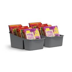 Pro Home Küchenorganizer für Gewürze und Tüten - Anthrazit - 2er Pack ( 2 Stück ) Image