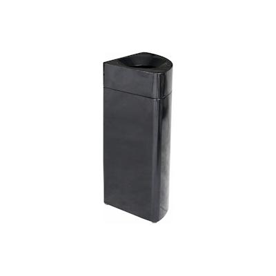 Selbstlöschender Abfalleimer 40 l, 1/4 Kreis, schwarz Image