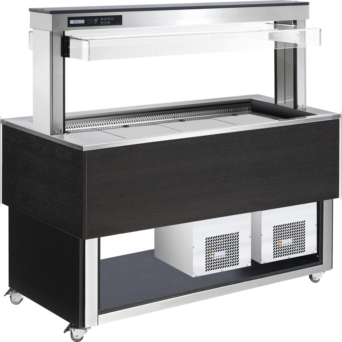 cookmax Büfett-Insel Umluft-Kühlwanne 1169 mm Image