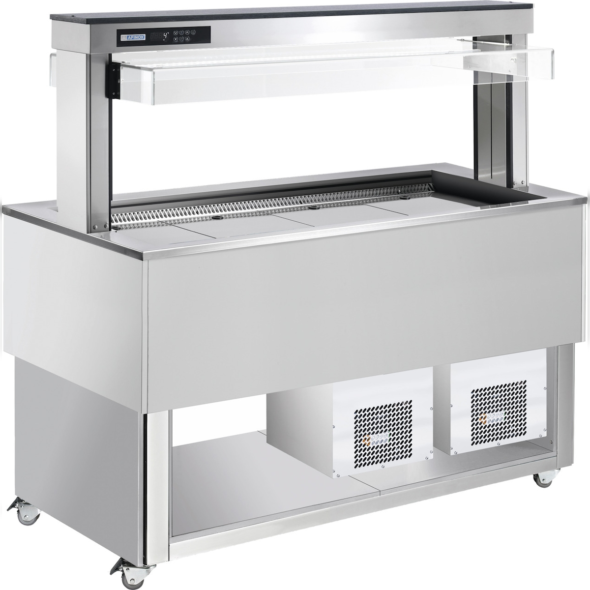 cookmax Büfett-Insel Umluft-Kühlwanne 1494 mm Image