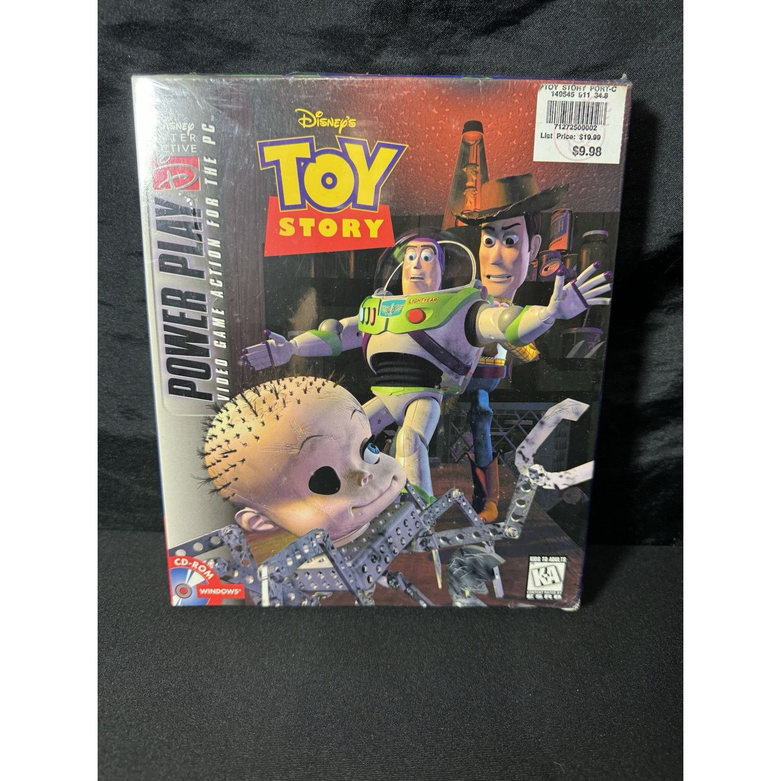 Disney Video Games & Consoles | Disney' Toy Story Windows Pc Cd Rom Big Box Factory New Power Play | Color: Blue | Size: Os