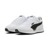 Sneaker PUMA "R78 LIGHTWIND", Gr. 47, schwarz-weiß (puma weiß, puma schwarz), Textil, mehrfarbig, sportlich, Schuhe