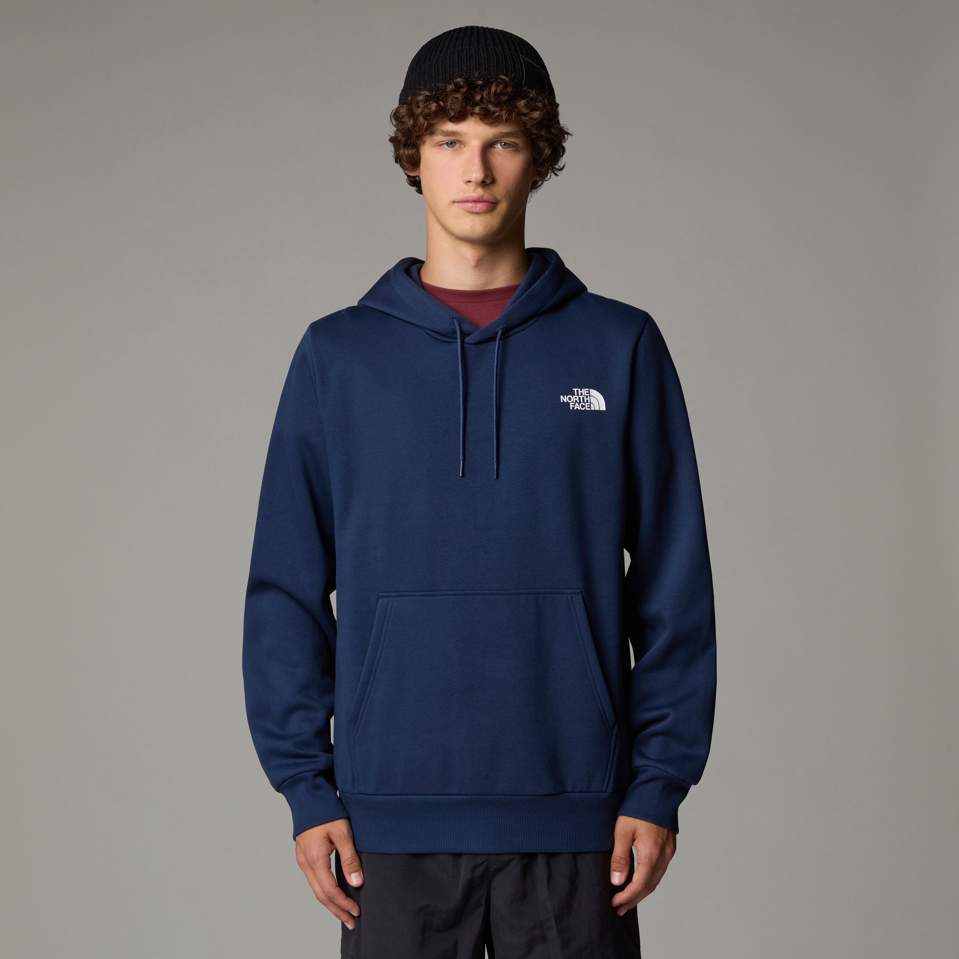 Kapuzensweatshirt THE NORTH FACE "M SIMPLE DOME REGULAR HOODIE", Herren, Gr. XL, blau (summit navy), Sweatware, Obermaterial: 68% Baumwolle, 32% Polyester, Rippbündchen, Sweatshirts, sportlicher Stil, für Sport- und Outdooraktivitäten, pflegeleicht