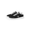 Sneaker CALVIN KLEIN JEANS "3 EVA RUNNER MESH", Herren, Gr. 42, schwarz-weiß (schwarz, weiß), Textil, Lederimitat, sportlich, Schuhe, Freizeitschuh, Halbschuh, Schnürschuh mit Kontrastbesatz
