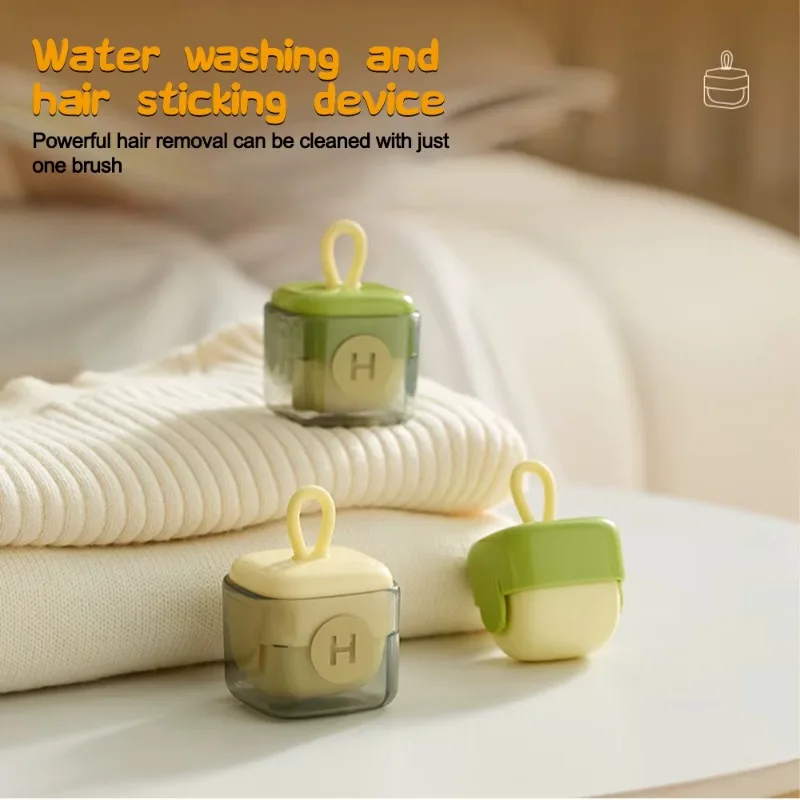 Waschbarer Mini-Fusselentferner, multifunktionaler Roller für Kleidung, Tierhaarentferner, Haarklebe-Eliminator Image