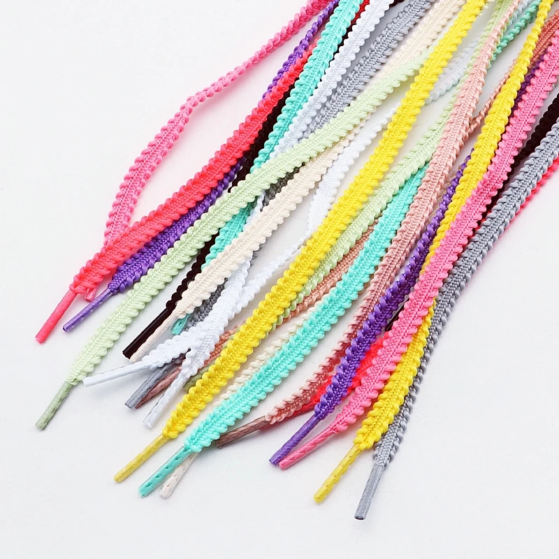 Schwarz Weiß Schnürsenkel Sneakers Tennis Schnürsenkel Mode Flache Schuh Schnürsenkel für Schuhe 120/140/160CM Schuh Zubehör 1 Paar