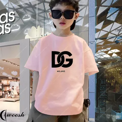 2024 Luxury Brand Letter Graphic Children Tshirt Cotton Cute Print Tshirt Summer Fashion Kids Shirts