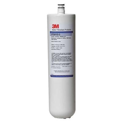 3M AQUA-PURE 5572003 Quick Connect Filter, 1.5 gpm, 5 Micron, 3.19" O.D., 20 in