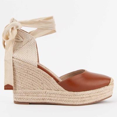Montevita Keil-Espadrille Spartsum22 Braun Image