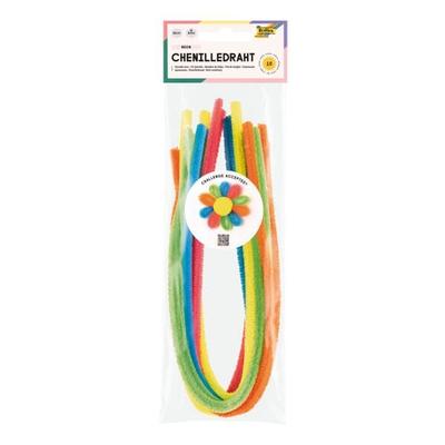 folia Basteldraht »Chenilledraht neon« 10 St.