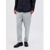 Jogginghose JACK & JONES "JPSTACE DAVE BREEZE JOGGER SN", Herren, Gr. M, N-Gr, blau (blau indigo), Web, Obermaterial: 81% Baumwolle, 15% Leinen, 4% Elasthan, unifarben, modisch, relaxed fit knöchellang, Hosen, mit elastischem Bund