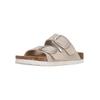 Sandale CRUZ "Bundao", Damen, Gr. 39, beige (nude), Polyurethane, casual, Schuhe Pantolette Schlappen, mit bequemer Korksohle