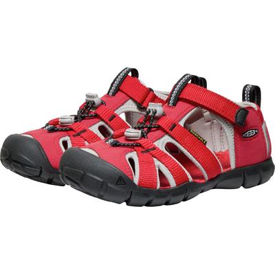 Sandale KEEN "SEACAMP II CNX", Gr. 39, ribbon rot, alloy, Synthetik, sportlich, Schuhe Image