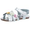 Pantolette LICO "Pantolette Bioline Nicolina", Gr. 26, blau, Synthetik, Schuhe