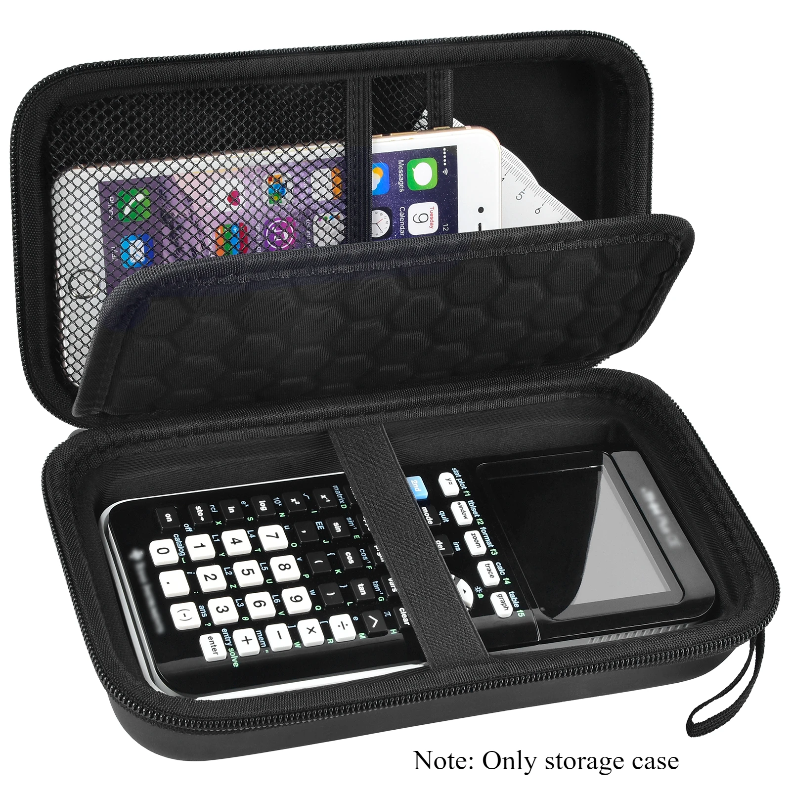 Grafikrechnerkoffer für Texas Instruments TI-84 Plus/TI-83 Plus CE-Farbrechner, Aufbewahrungshalter für TI-89 Aufbewahrungstaschen Image