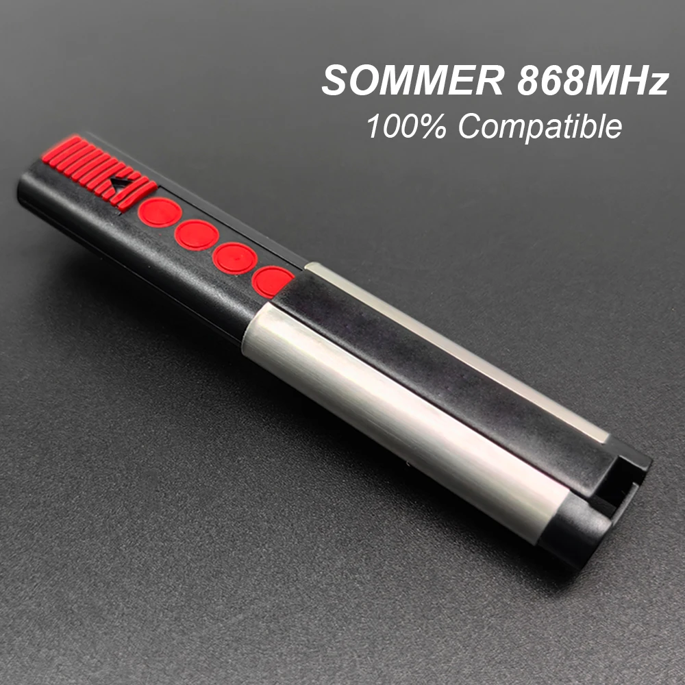 Pilot SOMMER 868 4020 TX03-868-4 Garagentor-Fernbedienung Toröffner Rolling-Code-Sender Handgerät Schlüsselanhänger Steuerung Image