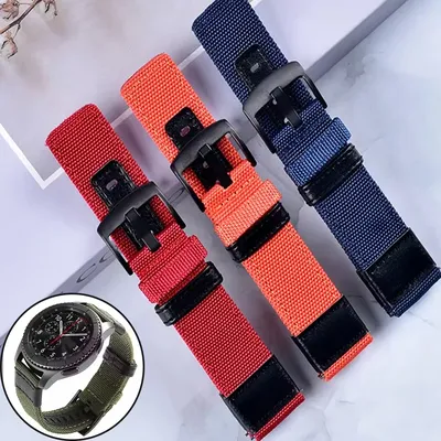 20 mm 22 mm Universal-Ersatz-Nylonarmband für Huawei Watch GT 2 3 4 Schnellverschluss für XIAOMI für Image