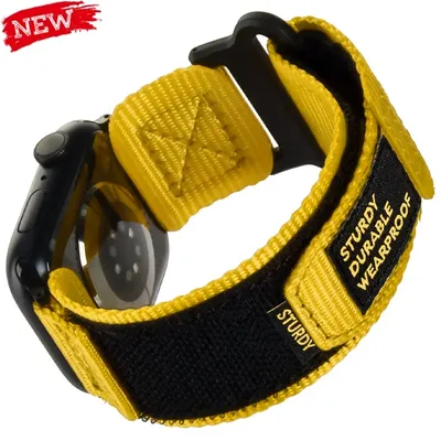 Sport-Nylonarmband für Apple Watch Band Ultra 2 49 mm 46 mm 42 mm 45 mm 44 mm 41 mm 40 mm Armband Image