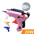 DIZAINLIFE-Pistolet à colle thermofusible 20W EU, bâtons de colle 7mm, bricolage, mini outil de réparation de température thermique électrique, industriel, offre spéciale