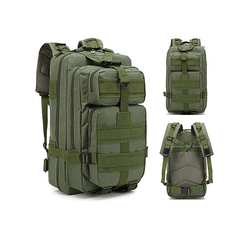 Taktischer Outdoor-Rucksack für Herren mit mehreren Fächern und Molle-System – robust und praktisch für Outdoor-Sportbegeisterte wie Wandern, Camping und Militäraktivitäten Image