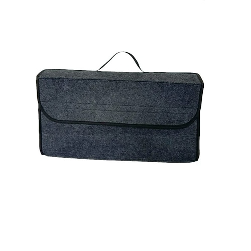 Großes Anti-Rutsch-Fach Kofferraum-Aufbewahrungs-Organizer Werkzeug Auto-Aufbewahrungstasche Auto-Kofferraum-Organizer Aufbewahrungsbox aus weichem Filz Zubehör Image