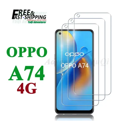 Screen Protector For OPPO A74 4G, Tempered Glass SELECTION Free Ship HD 9H Transparent Clear Anti