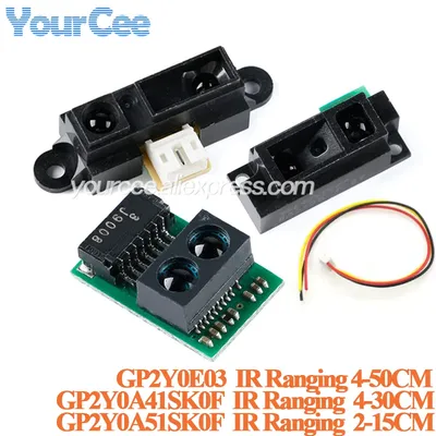GP2Y0A41SK0F GP2Y0A51SK0F GP2Y0E03 IR Infrared Ranging Sensor Module 4-30cm 2-15cm 4-50cm Distance