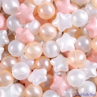 50/100Pcs Outdoor Sport Ball Colorful Soft Water Pool Ocean Wave Ball Five-Pointed Star Shape Ball