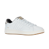 Sneaker K-SWISS "LOZAN KLUB LTH", Gr. 37, weiß, leopard, snow weiß, Leder, sportlich, Schuhe