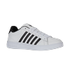 Sneaker K-SWISS "COURT TIEBREAK II", Gr. 40, schwarz-weiß (weiß, schwarz, weiß), Leder, sportlich, Schuhe