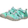 Sandale KEEN "SEACAMP II CNX", Gr. 34, bright aqua, pink, a, boo, Synthetik, sportlich, Schuhe
