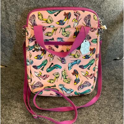 Disney Tablets & Accessories | Disney Parks Princess Shoes Tablet Ipad/Kindle Case Bag With Shoulder Strap Pink | Color: Pink | Size: Os