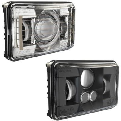 JW Speaker Headlight Clear Lens, Chrome Interior Model 8800 Evolution 2 Series, Driver & Passenger Side, limited warranty 0551381
