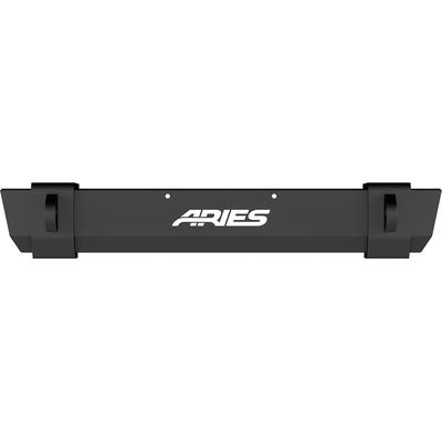 Aries Bumper Steel Powdercoated Black TrailCrusher Series, Front, Lifetime limited warranty with 3-year on finish 2156001