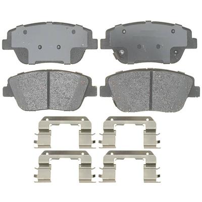 AC Delco Brake Pad Set Advantage Series, Front, 1 year, unlimited-mileage warranty 14D1444CHF1