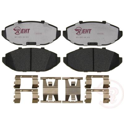 Raybestos Brake Pad Set Element3 Hybrid Series, Front, limited warranty EHT748H
